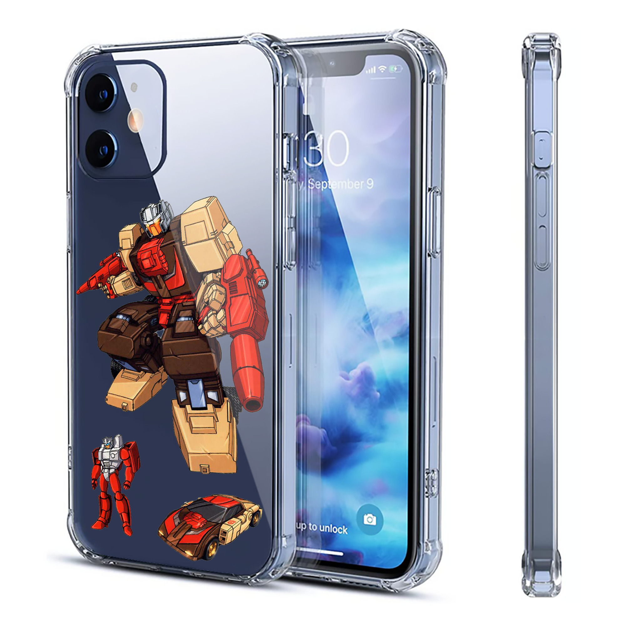 （画像用）  【iPhone 12シリーズ対応】透明スマホケース（クリアソフトケース）